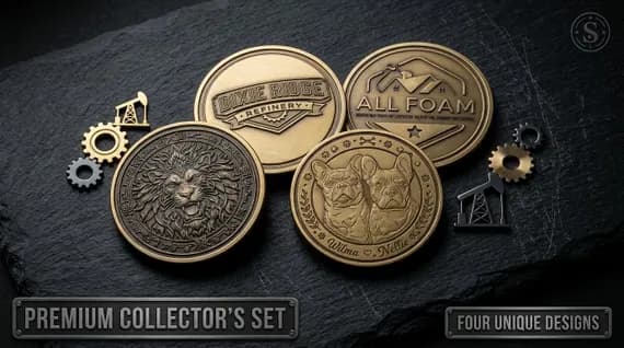 Custom Engraved Coin 4